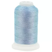 Blue - Liz hilo de poliéster metalizado talla 20 - Icy Blue n°347 x192m Liz hilo de poliéster metalizado talla 20 - Icy Blue n°347 x192m