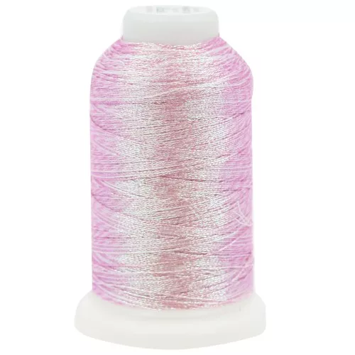 Liz hilo de poliéster metalizado talla 40 - Icy Pink n°348 x265m