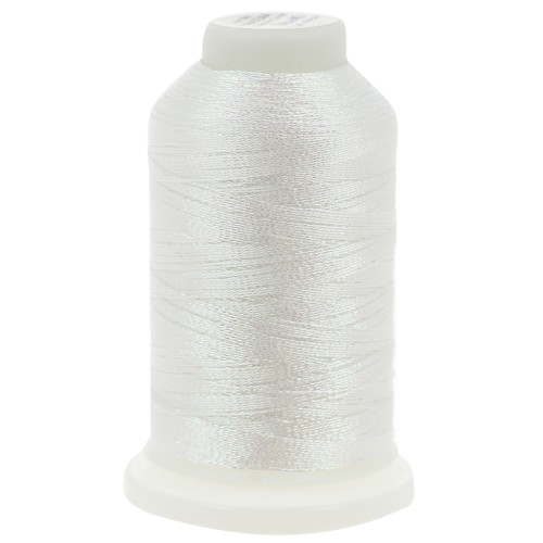 Liz hilo de poliéster metalizado talla 40 - Nieve iridiscente n°344 x265m