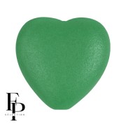Cuenta de cristal corazón 16x15 mm - Vogue Green Garden Mat x1|raw }}