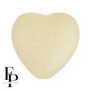 Cuenta de cristal corazón 16x15 mm - Vogue Stone Mat x1|raw }}