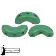 Demi-lune - Cuentas de cristal Arcos® de Puca® 5x10 mm - Vogue Green Garden Mat x10g Cuentas de cristal Arcos® de Puca® 5x10 mm - Vogue Green Garden Mat x10g