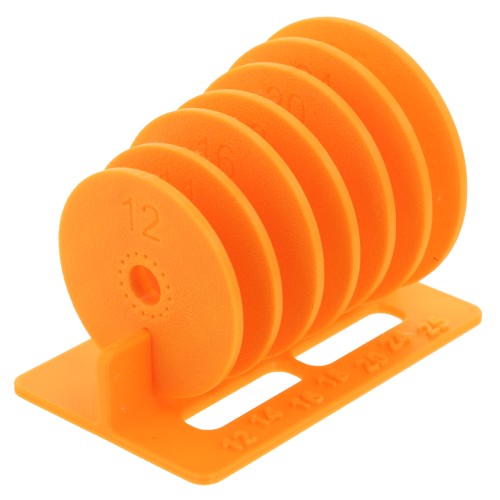 Peyote Bezel Starter Set 7 Tamaños - Sunshine x1