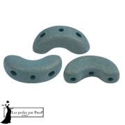 Cuentas de cristal Arcos® de Puca® 5x10 mm - Trendy Azul Persa Mate x10g|raw }}