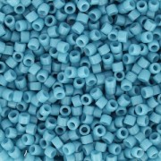 Miyuki Delica 11/0 DB0798 - Dyed Semi Mat Opaque Capri Blue