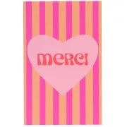 Tarjetas de joyería - Tarjetas de agradecimiento - Naranja - Fucsia - Rosa x10