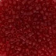 Miyuki Delica 11/0 DB0774 - Dyed Semi Mat Transparent Red x 8g