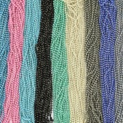 Cadena de bolas facetadas 1.5 mm Bronzo x1m