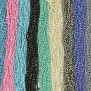 Cadena de bolas facetadas 1.5 mm Bronzo x1m