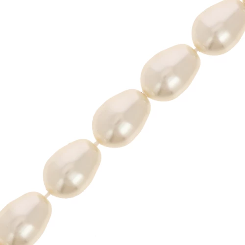 Perlas PureCrystal 5821 11x8 mm - Cream Light rose x5