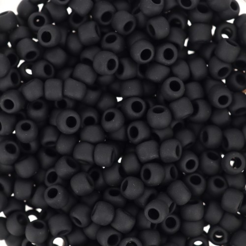 Rocalla Toho 8/0 TO8R49F - Azabache opaco x8g