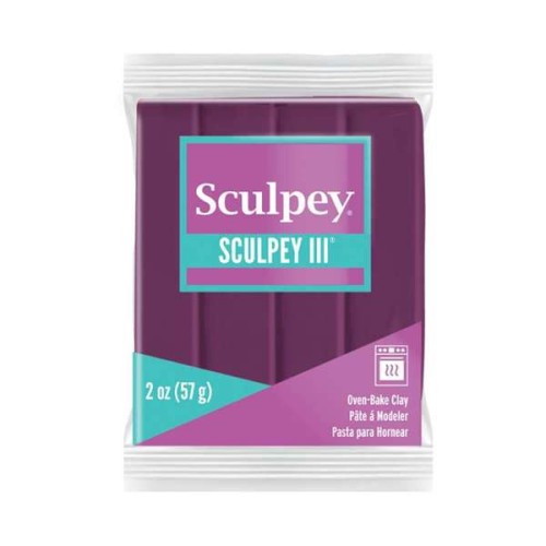Arcilla Sculpey III 57g - Ciruela (n°76)