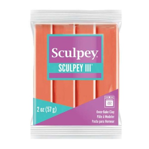 Arcilla Sculpey III 57g - Coral (n°85)