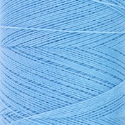 Bobina de hilo encerado Linhasita para micro macramé 0,35 mm - azul maya (1443) x448m