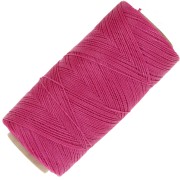 Bobina de hilo encerado Linhasita para micro macramé 0,5 mm - Rosa brillante (1435) x335m|raw }}