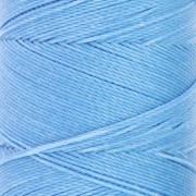 Bobina de hilo encerado Linhasita para micro macramé 0,75 mm - azul maya (1443) x228m