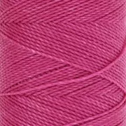 Bobina de hilo encerado Linhasita para micro macramé 1 mm - Rosa brillante (1435) x168m