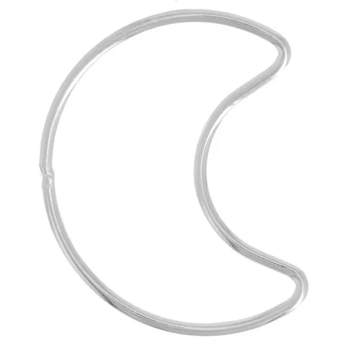 Luna Entrepieza 21x16.5 mm - Plata 925 x1