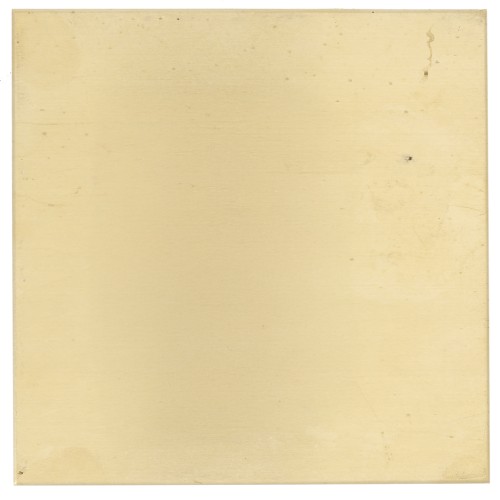 Placa de latón 100x100 mm - espesor 1,5 mm - Latón x1