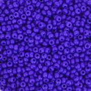 Cuentas de Rocalla Preciosa 11/0 de 2 mm - Opaque Dark Sapphire x 20 g