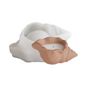 Molde de silicona para portavelas de concha 12x4 cm - Transparente x1|raw }}