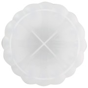 Molde de silicona para un plato de diseño de 14 cm - Transparente x1