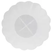 Molde de silicona para un plato de diseño de 14 cm - Transparente x1