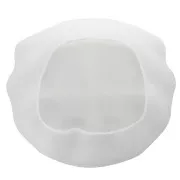 Molde de silicona para plato de conchas 14x16 cm - Transparente