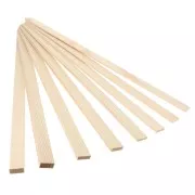 Separadores de madera para arcilla polimérica - 3 mm a 10 mm - Natural x8