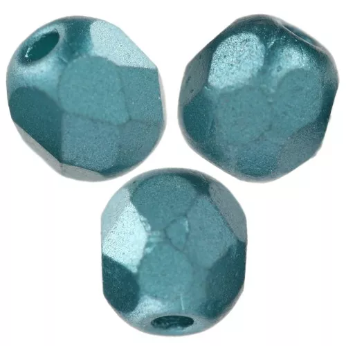 Chapas Alabastro Pastel Esmeralda 4mm x50