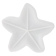 Molde de silicona para plato de estrellas de mar 13,5 cm -Transparente