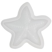 Molde de silicona para plato de estrellas de mar 13,5 cm -Transparente