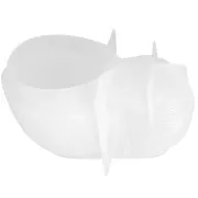 Molde de silicona para jarrón de conchas 13,5x7,5 cm x1