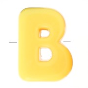 Letra del abecedario surtido 20x15 mm acrílico - B - Multicolor x10|raw }}