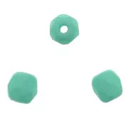 Chapas de 3 mm Alabaster Saturated Teal x50