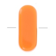 Juego de cuentas de letras acrílicas Abecedario 21x8 mm - I - Multicolor x10|raw }}