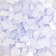 Miyuki Half Tila Beads 5x2.3x1.9 mm HTL-2563 - Seda Lavanda claro pálido x10g