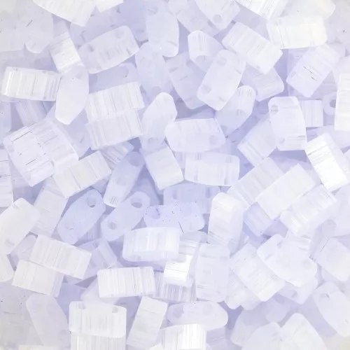 Miyuki Half Tila Beads 5x2.3x1.9 mm HTL-2563 - Seda Lavanda claro pálido x10g