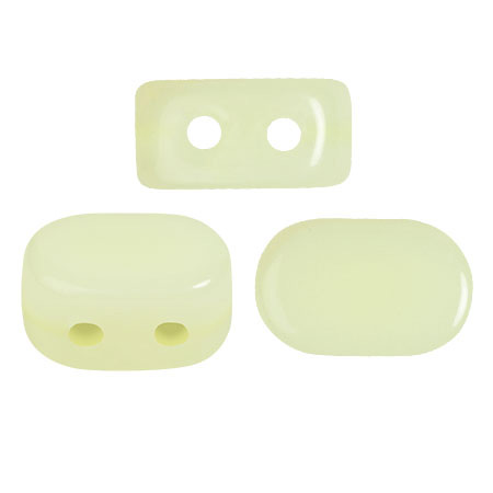 Cuentas de cristal Lipsi® de Puca® 4x6 mm - Light Citrus x10g