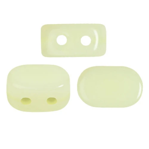 Cuentas de cristal Lipsi® de Puca® 4x6 mm - Light Citrus x10g