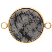 Entrepieza engarzada para cabujón de fondo plano de 20 mm - Acero inoxidable 304L x1