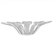 Cuencos florales 14 mm - acero inoxidable 304L x6