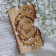 Dije de pata de perro 7x6 mm - Acero inoxidable 304L x1