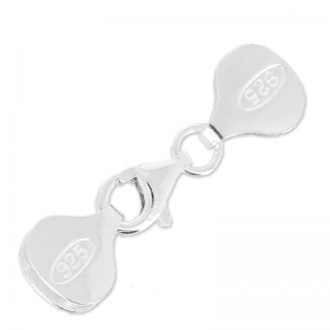 Cierre mosquetón Terminal 9 mm pour Miyuki 11/0 6 rangs plata 925