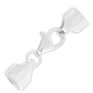 Cierre mosquetón Terminal 9 mm pour Miyuki 11/0 4 rangs plata 925