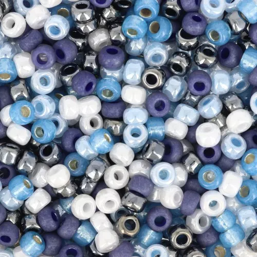 Miyuki Rocalla Mix 8/0 - Maravilla Azul x8g