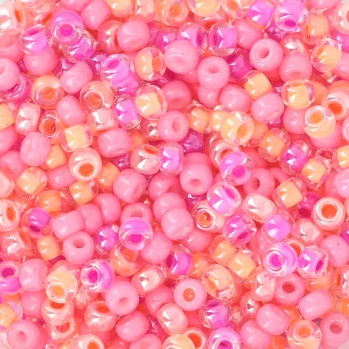 Miyuki Rocalla Mix 8/0 - Bubblegum x8g