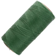 Bobina de hilo encerado Linhasita para micro macramé 0,35 mm - Verde oscuro (87) x448m