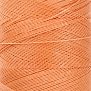 Bobina de hilo encerado Linhasita para micro macramé 0,35 mm - Naranja claro (216) x448m