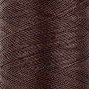 Bobina de hilo encerado Linhasita para micro macramé 0,5 mm - Cacao (667) x335m